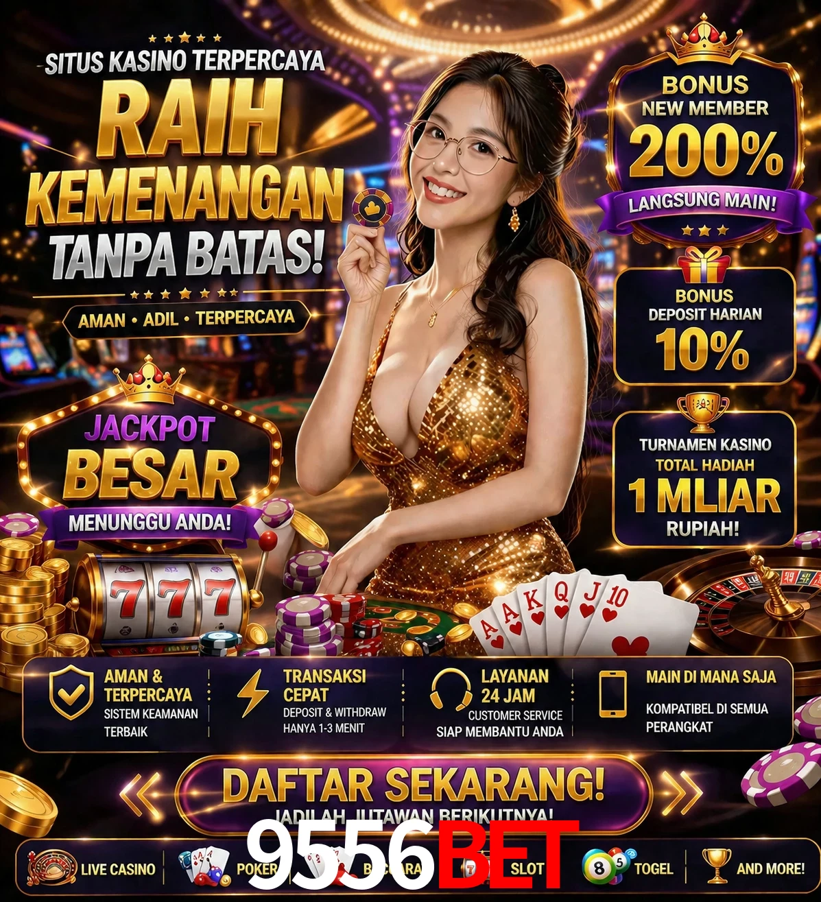 Roleta e blackjack 9556bet