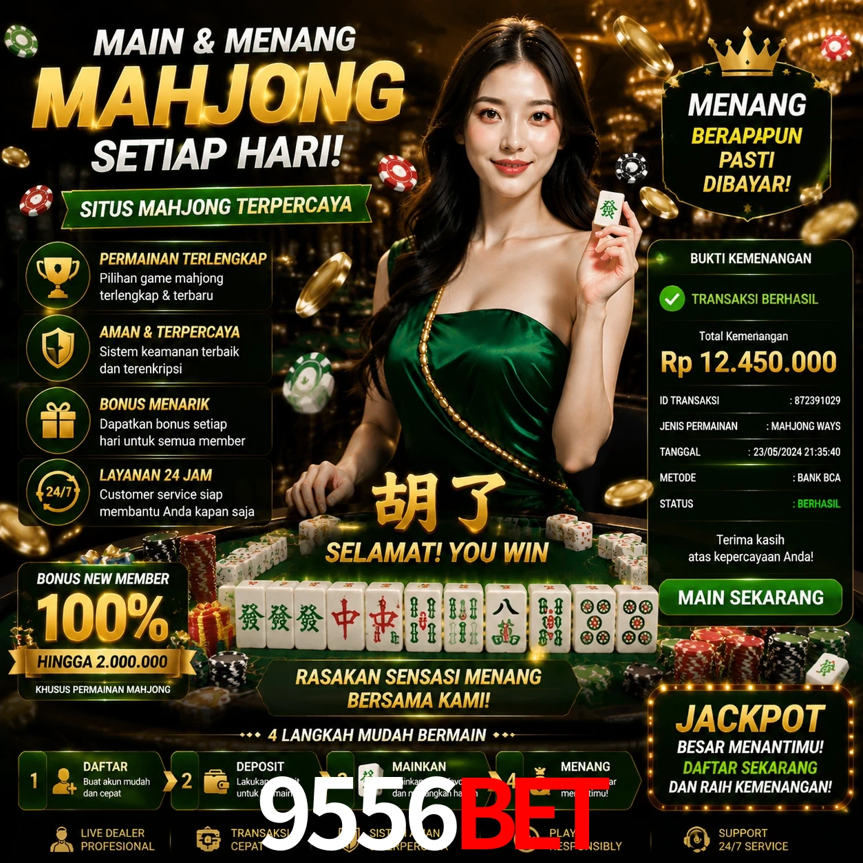 Ganhar e sacar na 9556bet